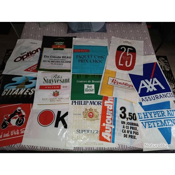 Collection lot sac publicitaire