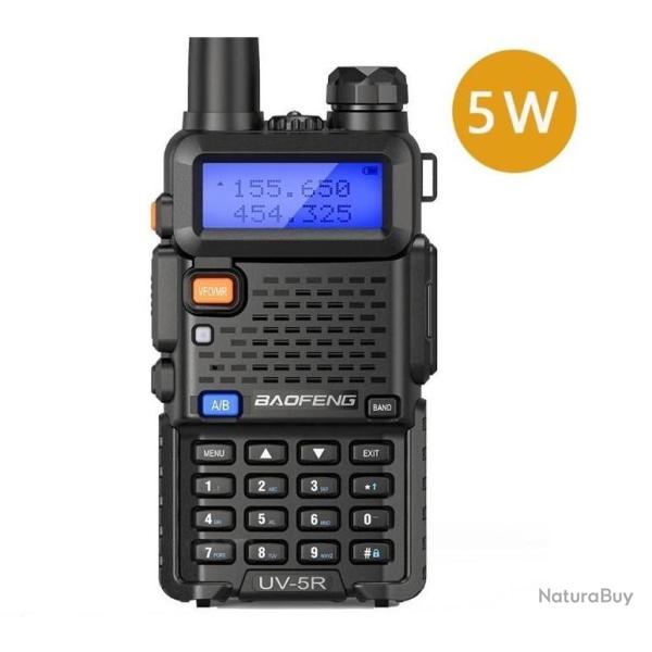 1� SANS PRIX DE RESERVE - Talkie-walkie Baofeng UV-5R (5W)
