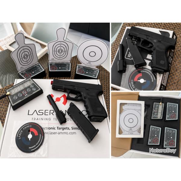 Glock 19 Laser ammo laser IR , En excellent �tat, quasi pas servi Avec bo�te d'origine
