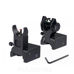 Hausse et guidon flip-up en aluminium - LIVRAISON GRATUITE