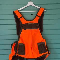 Gilet Technique Orange petit Gibier Solognac - 1� sans prix de r&eacute;serve !!!