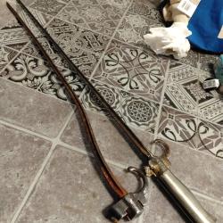 Paire de Ba&iuml;onnettes Lebel "Rosalie" pour en refaire une avec les deux