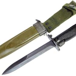 Ba&iuml;onnette am&eacute;ricaine M5, utilis&eacute;e sur le fusil US Garand M1. MILPAR COL 1