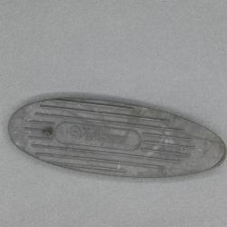 Plaque amortisseuse 12mm noire