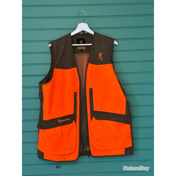 Gilet de chasse Upland Browning - 1� sans prix de r�serve !!!