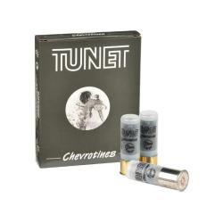 CARTOUCHE TUNET ,Calibre:16/67 ,  CHEVROTINE 9 GRAINS.