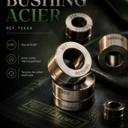 Bushing acier Redding Diam&egrave;tre .260- bague de recalibrage de collet
