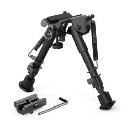 1� sans prix de r&eacute;serve - Bipied en aluminium &agrave; fixation Picatinny ou Grenadi&egrave;re - 15 &agrave; 23cm