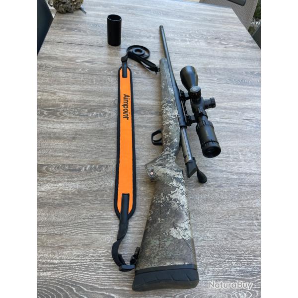 CARABINE WINCHESTER XPR STRATA CAL 30-06 + LUNETTE HAWKE  SIDEWINDER 4-16x50+ FREIN DE BOUCHE