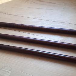 Baguettes de nettoyage Anglaise trois parties pour fusils de chasse