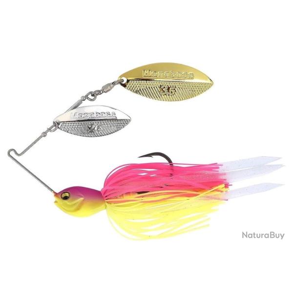 Op� 1 euro Spinnerbait megabass SV3 DW pink chart 10,5gr lot 7