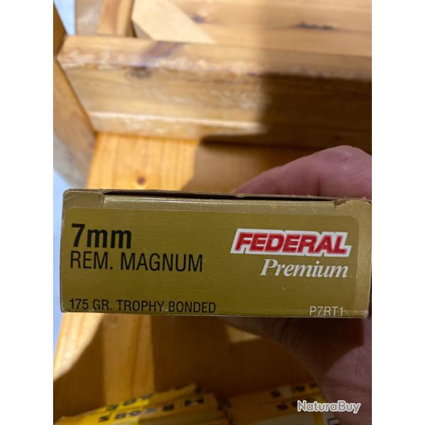 Federal 7mm Rem trophy bonded