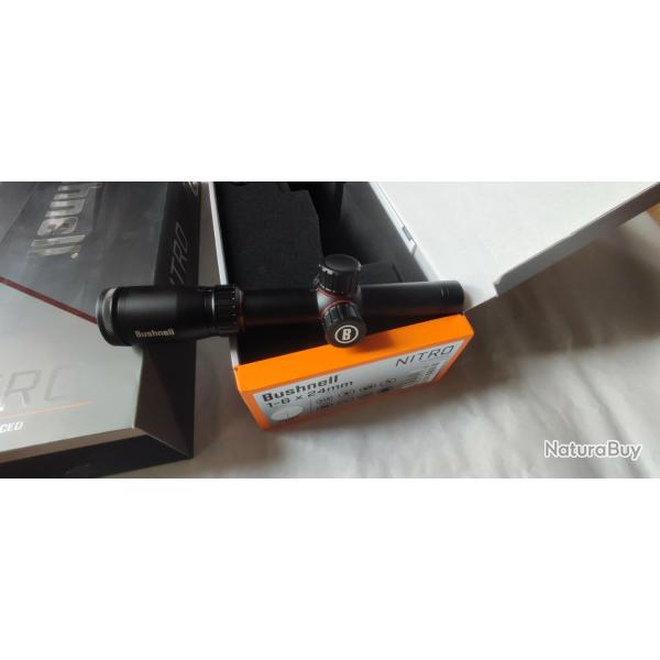Lunettes de battue bushnell nitro 1-6x24