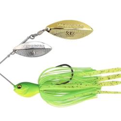 Op&eacute; 1 euro Spinnerbait megabass SV3 DW philippine banana 17,5gr lot 10