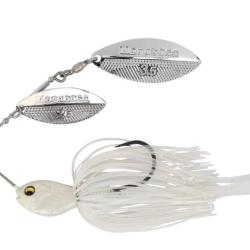 Op&eacute; 1 euro Spinnerbait megabass SV3 DW pearl lime 17,5gr lot 11