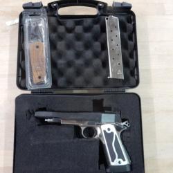 PISTOLET COLT 1911 COMBAT COMMANDER CAL 45 AUTO + PLAQUETTES D'ORIGINE OCCASION BON ETAT