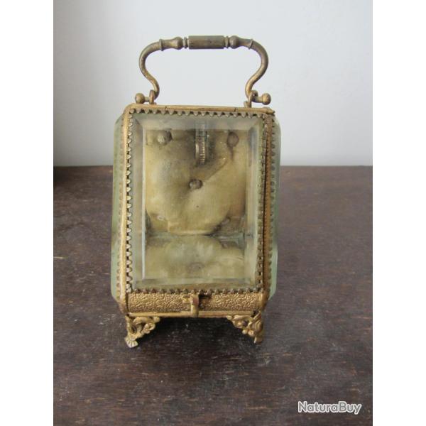 Coffret vitrine � montre Napol�on III - 19e Si�cle