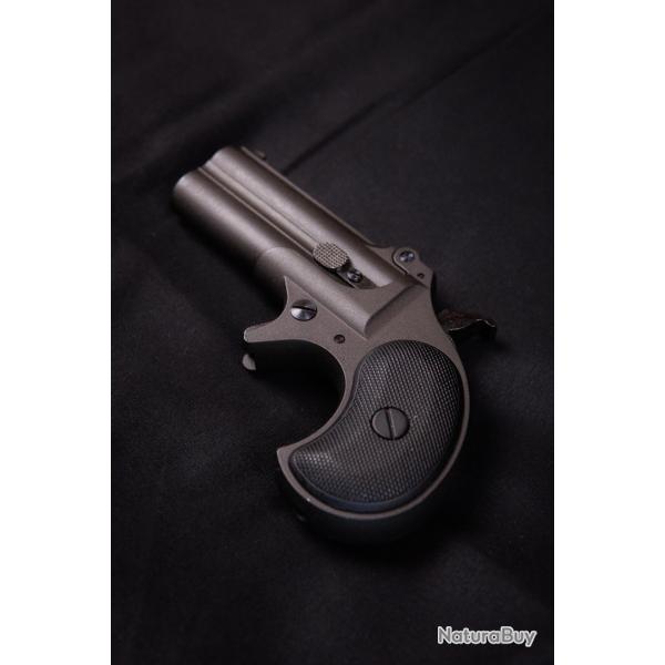 Marushin Derringer Black heavy weight X cartrige 6mm