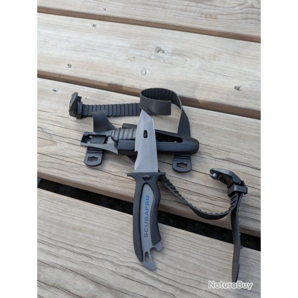 couteau de plong�e titane Mako Scubapro