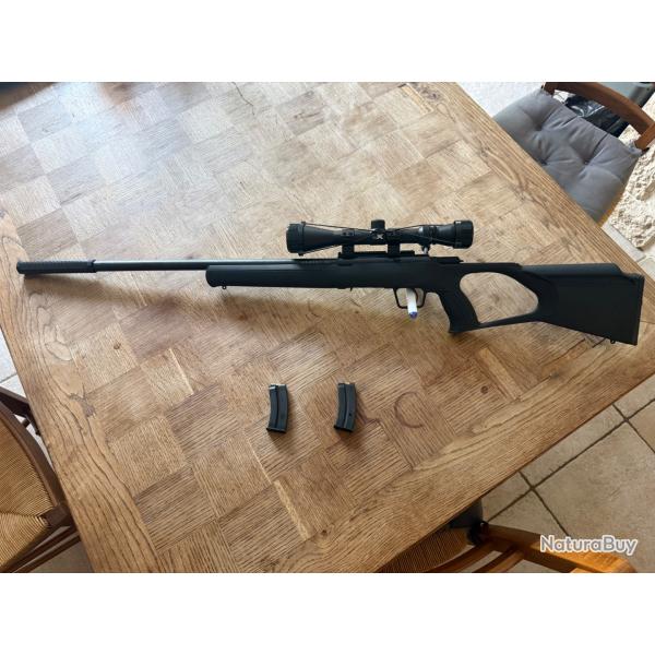 NEUF !!! PACK UMAREX REGENT CAL 22LR + LUNETTE UX 3-9X40 + SILENCIEUX + HOUSSE !!!