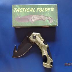 couteau pliant ridge edge tactical folder camouflage