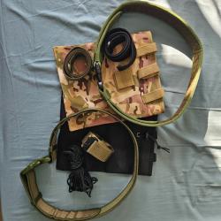 Lot d'&eacute;quipements tactiques