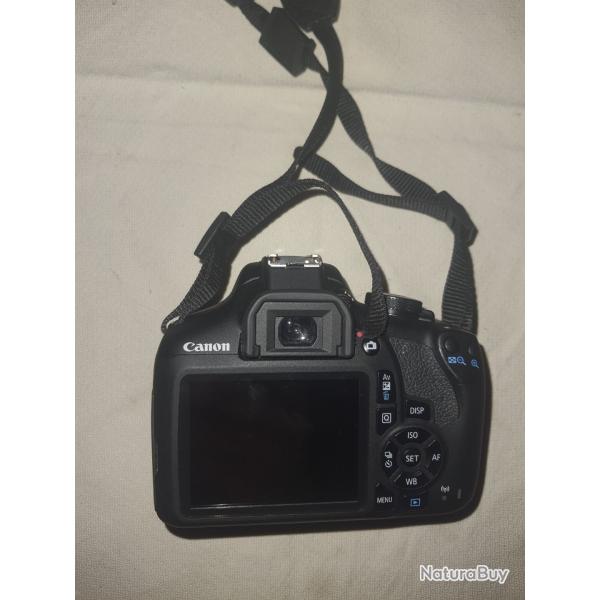 APPAREIL PHOTO REFLEX CANON 2000D EQUIPE SOUS GARANTIE