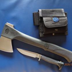hachette colt stainless + couteau int&eacute;gr&eacute;