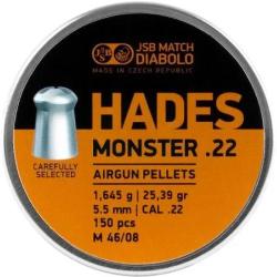 Plombs JSB Hades Monster 5.52 mm 25.39 grain