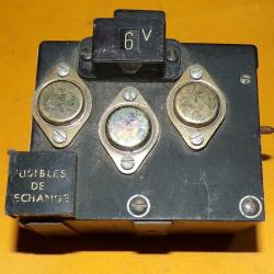 RADIO : ALIMENTATION NON TESTE TRANSISTORISEE POUR BC659 , FABRICATION FRANCAISE  ,RADIOAMATEUR ,  E