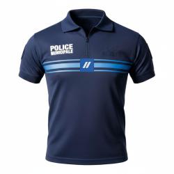 Polo Police Municipale manches courtes Cooldry&reg; - DCA S