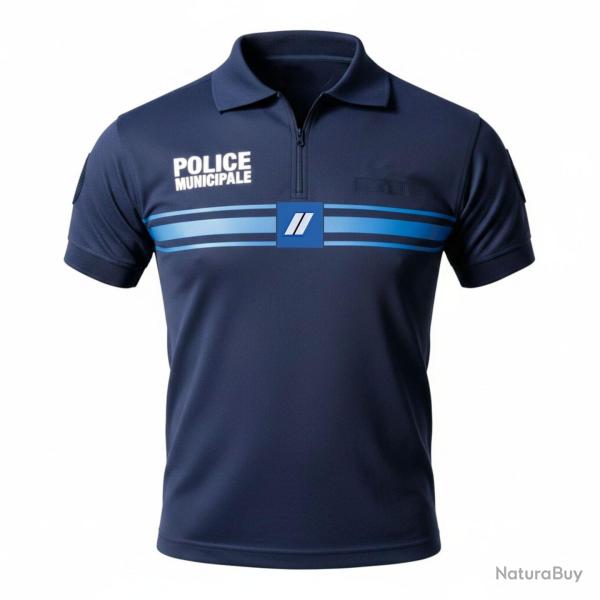 Polo Police Municipale manches courtes Cooldry� - DCA S