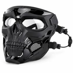 Masque tactique airsoft int&eacute;gral t&ecirc;te de mort 2 - Fibre de nylon