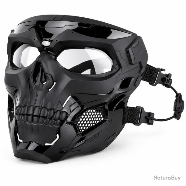 Masque tactique airsoft int�gral t�te de mort 2 - Fibre de nylon