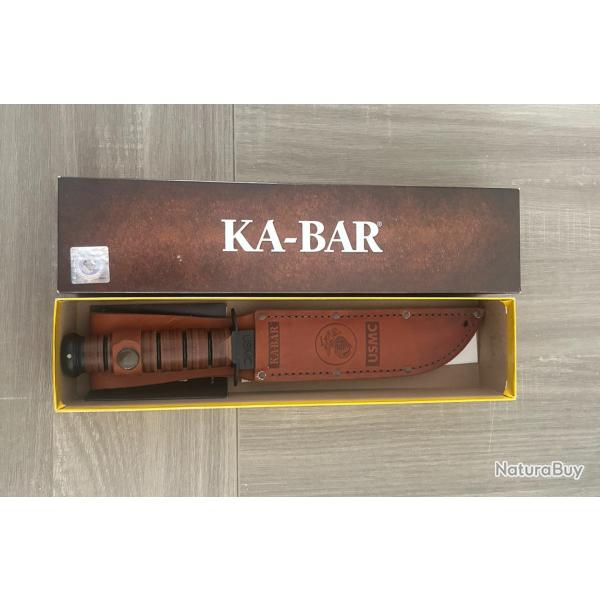 KA-BAR 1217 couteau usmc Brown str poignard de combat
