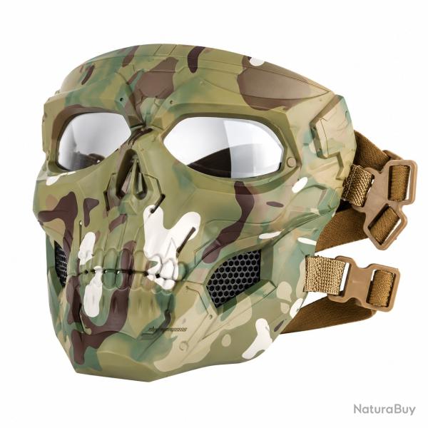 Masque tactique airsoft int�gral t�te de mort 3 - Fibre de nylon