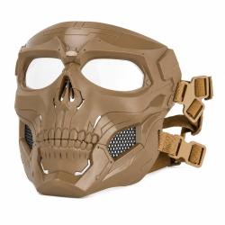 Masque tactique airsoft int&eacute;gral t&ecirc;te de mort 4 - Fibre de nylon
