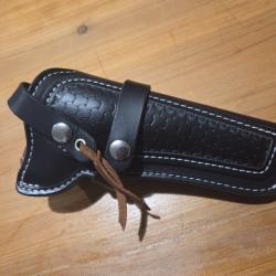 HOLSTER CUIR REMINGTON 1858 SHERIFF 5,5"