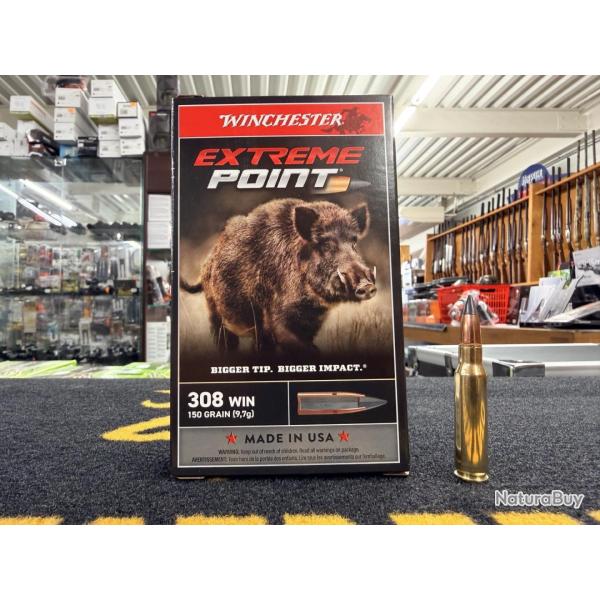 Winchester Extreme Point 308 win 150 grs (x20)