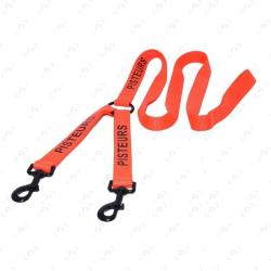 Laisse + coupleur PISTEURS pour chiens de chasse