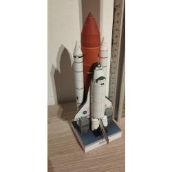 Fus&eacute;e maquette Atlantis Papercraft collection objet de curiosit&eacute;