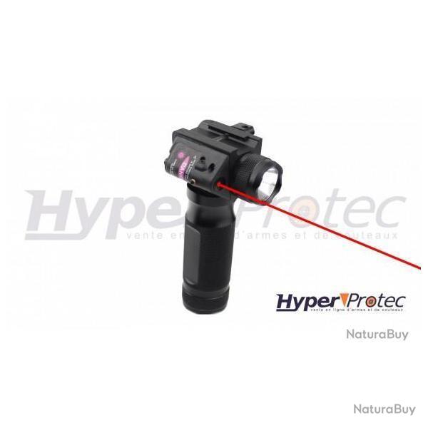 Super Promotion  !!!!! Poign�e -  lampe + stroboscope ( 500 lumens ) + laser  ( 10 mW )