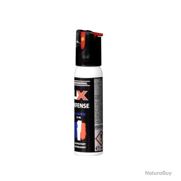 Bombe UX 25ml gaz CS capot 1/4 de tour