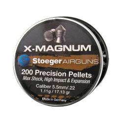 PLOMBS STOEGER X-MAGNUM CALIBRE 5.5MM 1.11g x200