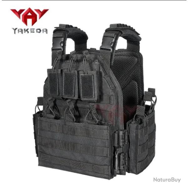 Gilet Housse porte plaque YAKEDA NIJ IV PREMIUM