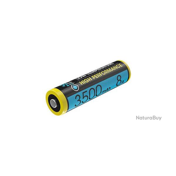 Batterie 18650 Nitecore Sp�ciale Basses Temp�ratures