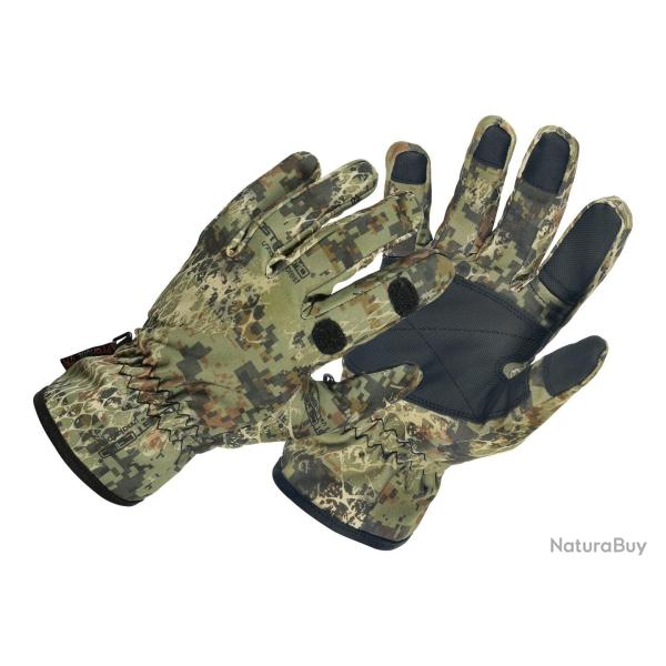Gants de chasse Softshell GhostCamo Snake Forest Pro Hunt-S