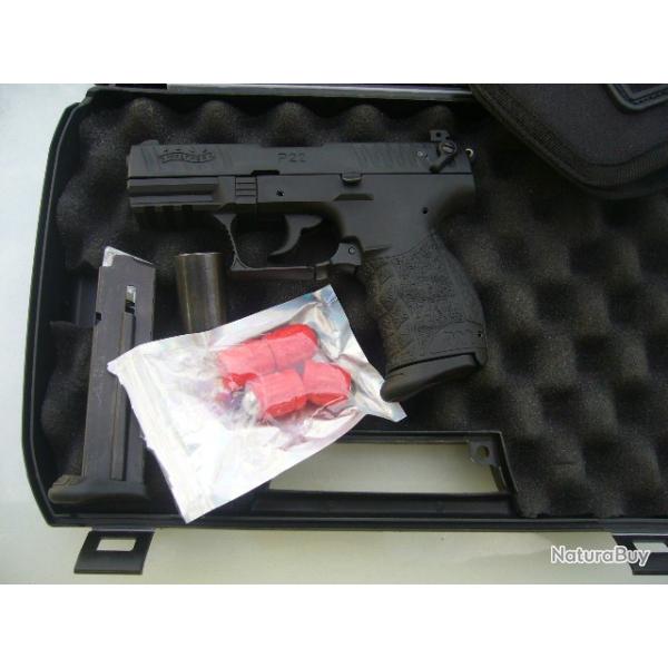 pistolet alarme Walter P22  r�plique