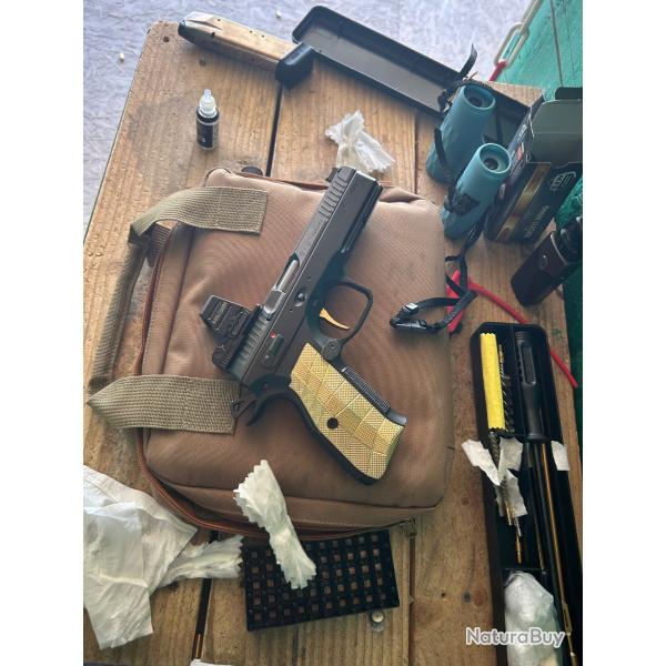Plaquette CZ SHADOW 2 laiton Palm swell
