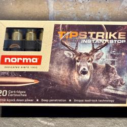 26 BALLES NORMA TIPSTRIKE CALIBRE 7MM-08 - 160 GR / 10.4 g